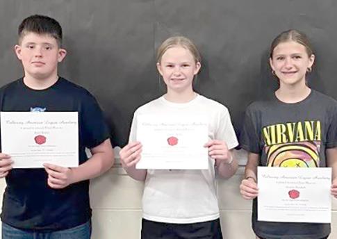 Legion Auxiliary Names Poppy Poster Winners