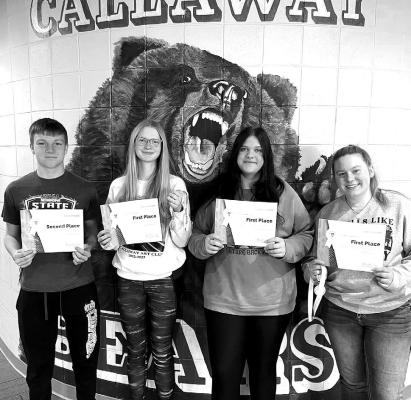 Callaway Well Represented At Scholastic Competition