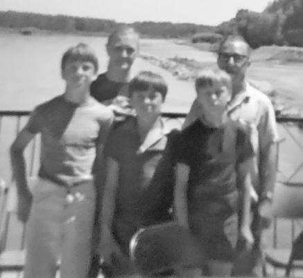 My parents and younger brothers on a family vacation in the mid 70s, about 10 years after my dad was diagnosed with colon cancer.