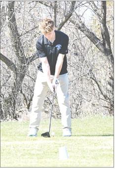 LEFT: Bobcat senior Harper Johnson squares up for a shot during the team's home tournament last Friday. (Courtesy photos)