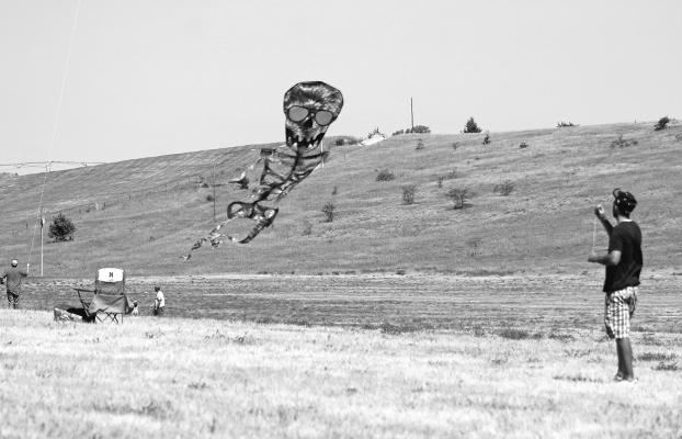 You will see kites of all shapes, sizes, and designs at the 32nd Annual Callaway Kite Flight on Sept. 2 and 3. (Courier file photos by Ellen Mortensen)