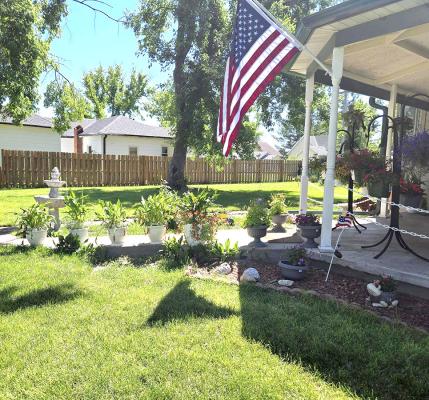 After tallying the nominations for Yard of the Month, the June winner is Dallas Rigler. Their yard is adorned with a stunning array of flowers that are sure to impress. The Yard of the Month designation is sponsored by the Callaway Chamber of Commerce. (Photos courtesy Callaway Chamber)