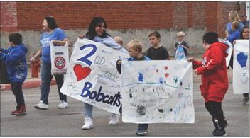 Students And Staff Show Their School Spirt in HOCO Parade
