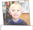Trevor Thomsen: How do you cook a turkey? Cut it in half and put it in the pickup and bring it to the house and cook it in the oven. My favorite Thanksgiving dish is turkey and brownies.