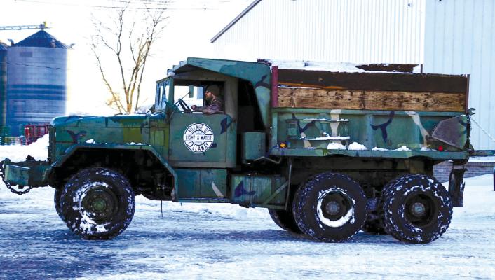 Some of the equipment owned by the Village of Callaway is pretty old, but it still gets the job done when needed.