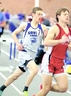 Josiah Coleman had a good cross country season for the Bobcats last fall and has now turned his attention to track &amp; field. He finished 9th in the 1600 at UNK. (Courier photo by Ronda McFate)