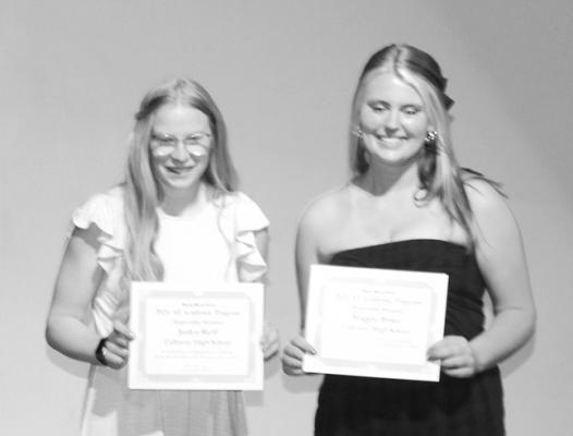 CHS Students Receive Academic Honors