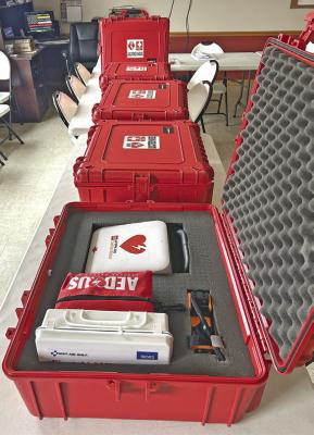 The Callaway rescue department recently added some new life-saving equipment to each of their fire trucks.