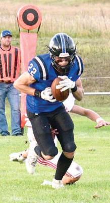 Ethan Furne looks for open field.