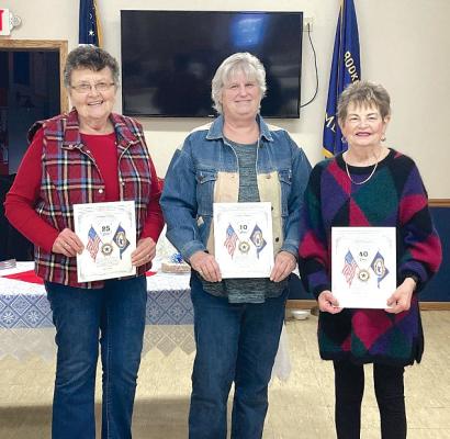 Legion Celebrates Birthdays And Continuous Membership