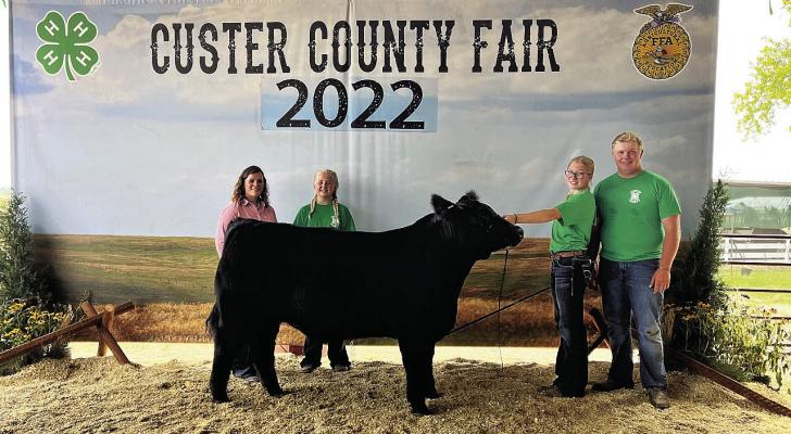 Champion fitting team- Emma, Abby &amp; Owen Stallbaumer