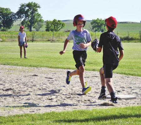 Callaway Kids Sliding Through Summer on the Field