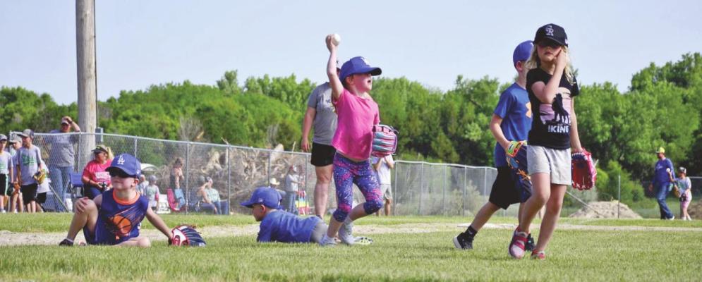 Callaway Kids Sliding Through Summer on the Field