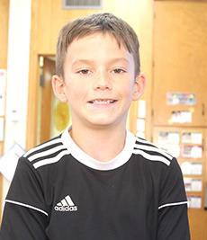 Beau Duckett: How do you cook a turkey? Put it on the stove after you spray it down so it doesn’t stick on. Cook it for about an hour. My favorite Thanksgiving dish is chicken mixed up with the turkey.