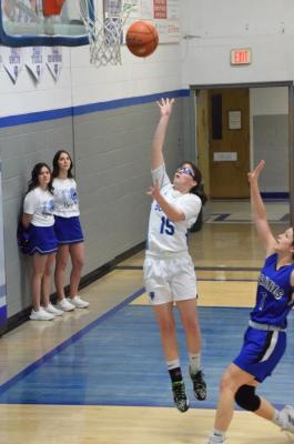 Megan Donegan - Megan Donegan provided leadership on both sides of the ball. She led the team in steals this season with 70 and in points scored with 329.