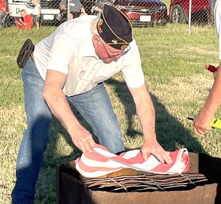 Retiring The American Flag With Dignity
