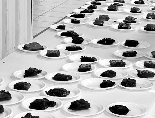 What better to follow up a great fish dinner, than a selection of decadent desserts.