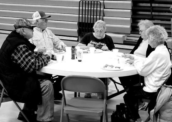 The Knights of Columbus fish fry is a good chance to gather with friends which enjoying a good meal for a great cause.