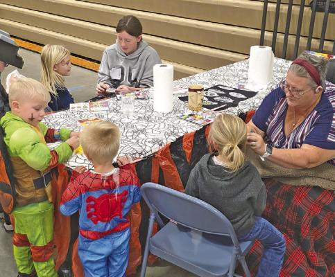 Face painting is always a big hit with kids.