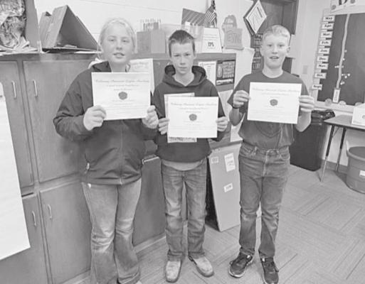 6th Grade Poppy Poster Winners
