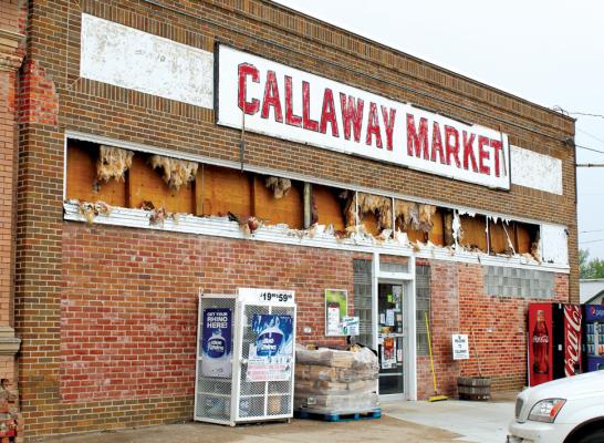 A severe hail storm riddled the village of Callaway in June, damaging nearly every home and business in town.