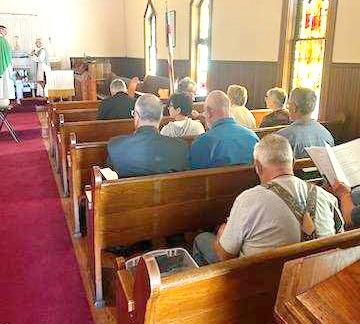 A special service was held in Callaway’s historic Trinity Lutheran Church on Sept. 16. The service had attendees from Callaway, Broken Bow, Cozad, Lexington, North Platte, and Bassett.