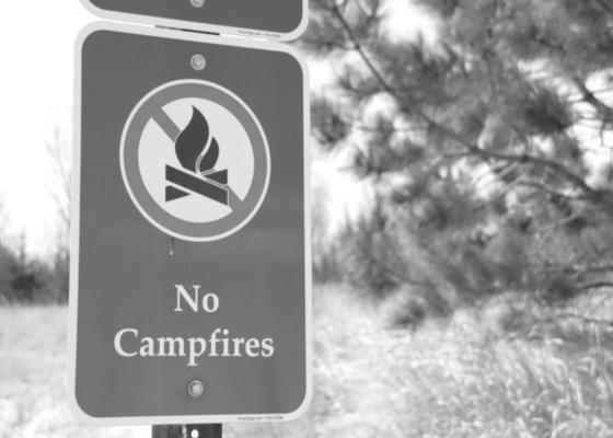 Campfires Prohibited at