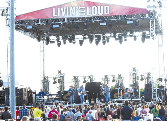 The award winning Christian band CAIN will headline the 2023 Livin’ Out Loud music festival at Lake Helen in Gothenburg this Saturday. The concert featuring five bands will begin at 4:45 p.m. - bring your lawn chairs. There is no admission charge. (File photo by Ellen Mortensen)