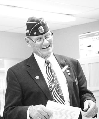 Doug Boldt served in the U.S. Navy Reserve and was deployed to Vietnam in the late 1960s. He presented a veterans remembrance service at Callaway Good Life Center last week.