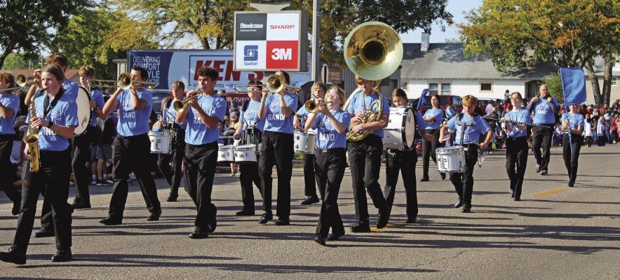 Strike Up The Band For The Big Harvest Parade