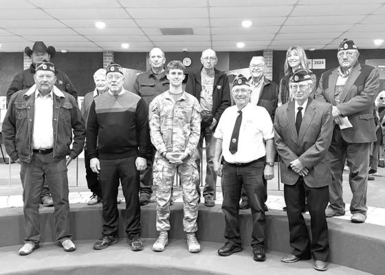 Veterans and current service members of all ages and branches of the military were honored during a special Veterans Day program at Callaway Public School on Monday. (Photos courtesy Heath Birkel, CPS)