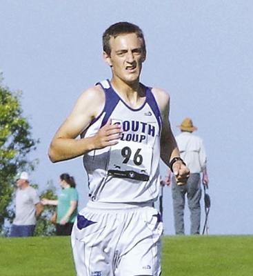 Josiah Coleman finished in the top 30 in a highly competitive UNK Invite on Sept. 29 in Kearney. (Courier file photo by Ronda McFate)
