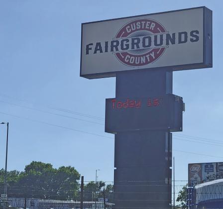 The Custer County Fairgrounds will be a hopping place for the next couple of weeks, with animal shows, entertainment, food and exhibits welcoming several hundred people to the grounds each day.