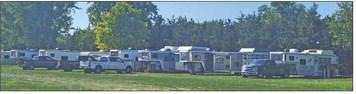 A dozen new campsites with electrical and water hookups have been recently added at the Custer County Fairgrounds, and all sites will be filled for the county fair. Events begin at the fairgrounds on Saturday and the fair will conclude on July 30. (Courier photos by Ellen Mortensen)