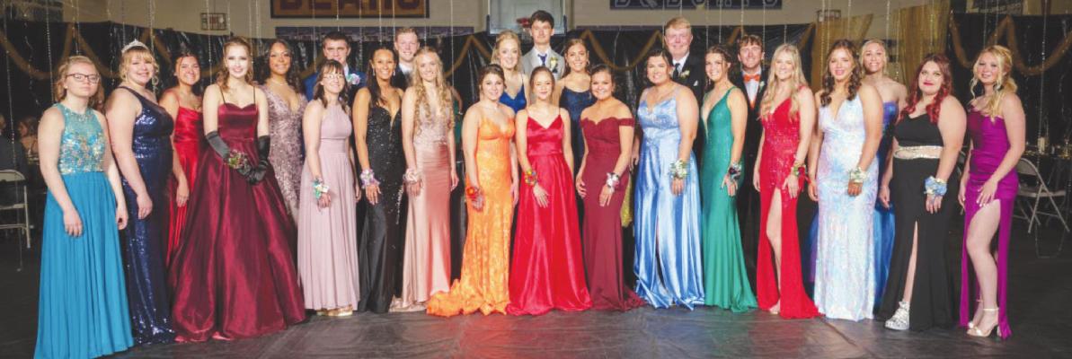 (Above) Senior Class
