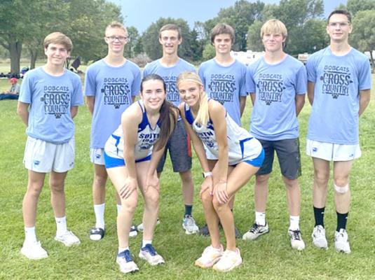 The South Loup cross country team opened their season last week at Burwell and brought home lots of medals, as well as the boys' team championship. (Photo courtesy CPS)