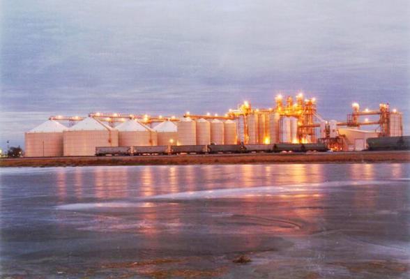 A new $750 million dollar liquid fertilizer facility is set to come to Gothenburg, and will be located on the industrial tract to the east of the Frito Lay plant, pictured above. (Photo courtesy GIC)