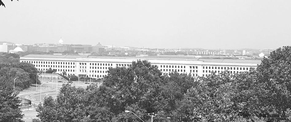 The Pentagon in Washington, D.C., was one of the targets of the 9/11 terrorist attack on America in 2001. This photo was taken in 2011. (Photo by Ellen Mortensen)
