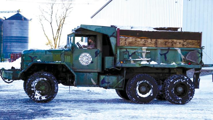 Some of the equipment owned by the Village of Callaway is pretty old, but it still gets the job done when needed.