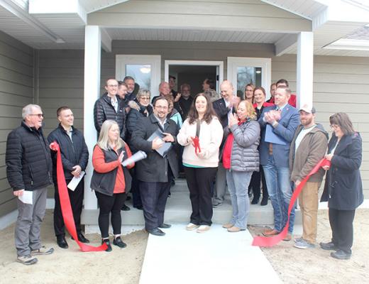 Ribbon is Cut on New Callaway Home