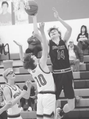 Sophmore Cache Gracey, recognized with first-team honors.