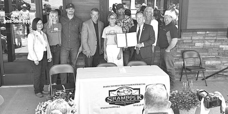 Gov. Pillen Celebrates Law For Fake Meat