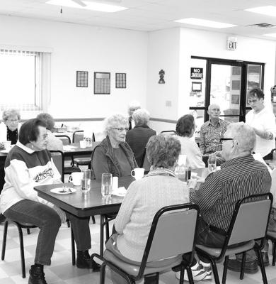 Various events and activities are held at the Seven Valleys Senior Center, as well as a monthly potluck. It is a gathering hub for the community. Rising costs - including insurance which went up $1,100 this year for the center - are making it more difficult to keep things going. Your help is needed. (Courier file photo by Ellen Mortensen)