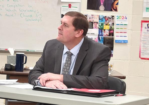 On Jan. 21, JD Furrow was officially announced as the next superintendent of Callaway Public Schools. (Courier file photo)