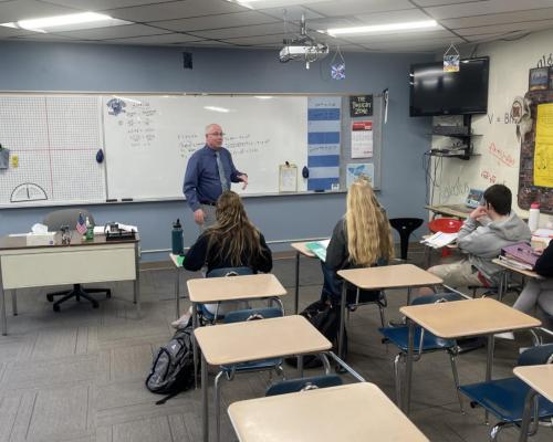 Remaining fully staffed in the classroom is becoming a problem for many school districts. Callaway Superintendent Bryon Hanson said this district is fortunate. (Photos courtesy CPS)