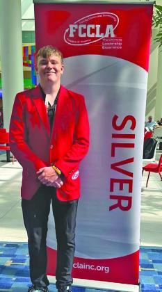 Brayden Keeney was one of three 2026 CHS grads to compete at the FCCLA National Conference last month.