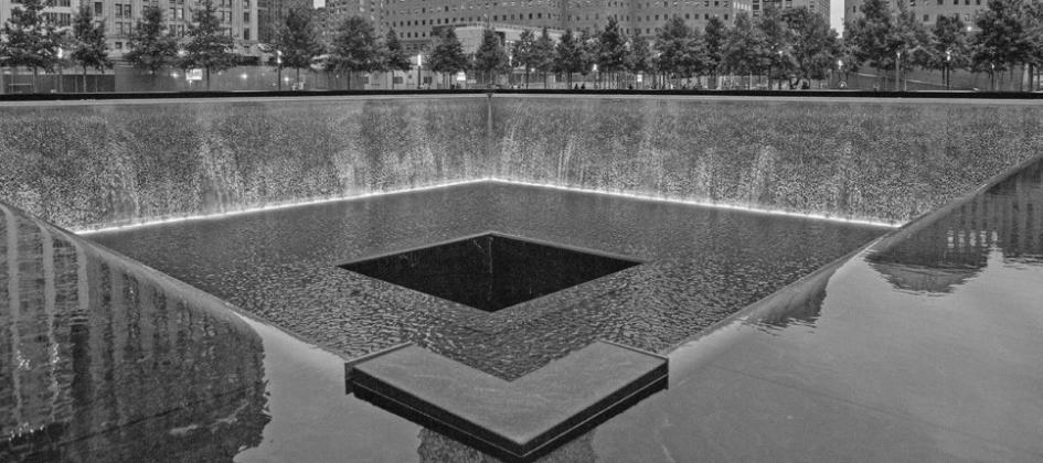 A memorial in New York City pays tribute to the nearly 3,000 Americans who lost their lives to foreign terrorists on Sept. 11, 2001. (Photo courtesy 9/11 Memorial &amp; Museum)