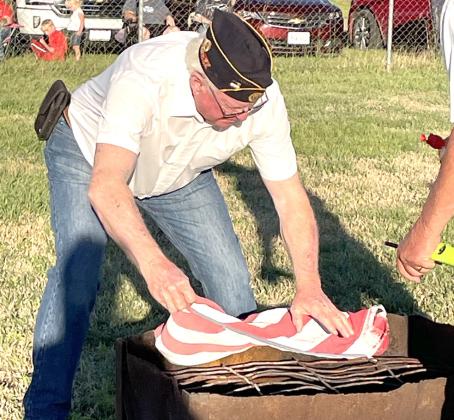 Retiring The American Flag With Dignity