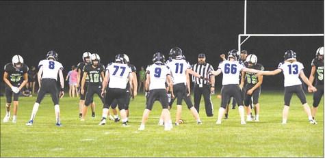 Several young Bobcat players gained good game experience in the second half against Maywood/Hayes Center Friday evening. (Courier photos by Loleta Connell)