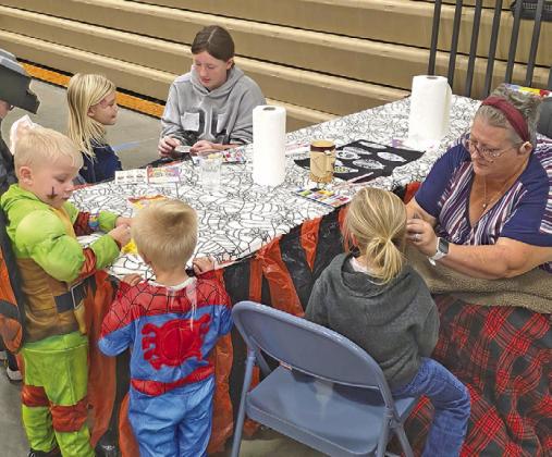 Face painting is always a big hit with kids.